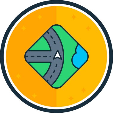 Yol boyunca. Basit tasarım