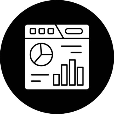 seo modern simgesinin vektör illüstrasyonu