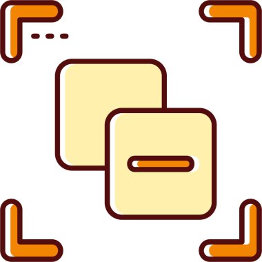 Gıda simgesinin vektör illüstrasyonu