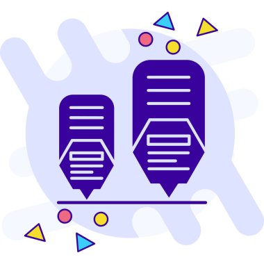 Basit vektör illüstrasyon simgesi