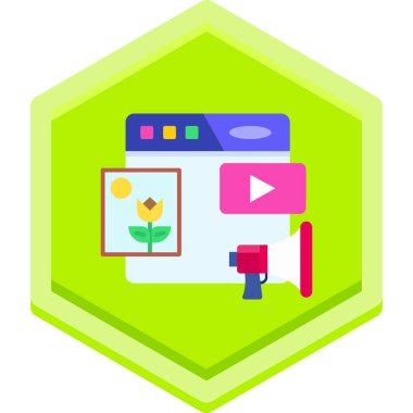 reklam pazarlama tanıtım simgesi