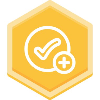 mark vektör simgesini kontrol et modern illüstrasyon