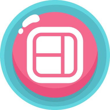 seo modern simgesinin vektör illüstrasyonu