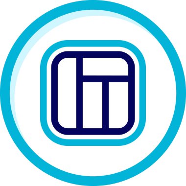 seo modern simgesinin vektör illüstrasyonu