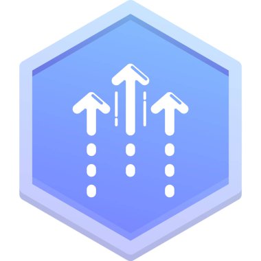 Yön. Web simgesi basit illüstrasyon