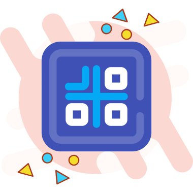 Seo simgesinin vektör illüstrasyonu