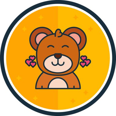 Bebek ayı simgesi, taslak biçimi