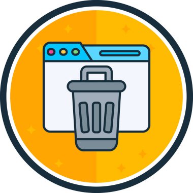 Çöp tenekesi. Basit tasarım