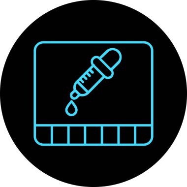 vektör tornavida simgesi, basit vektör illüstrasyonu