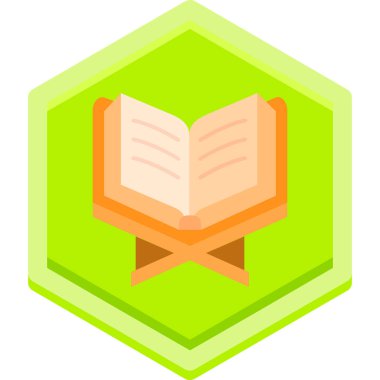 Kitap. Web simgesi vektör illüstrasyonu