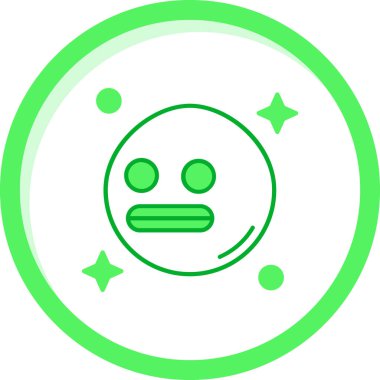 yabancı yüz vektör sembol tasarımı