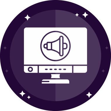 seo modern simgesinin vektör illüstrasyonu