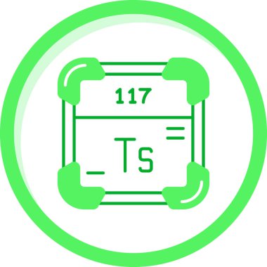 Bir kartın modern simgesinin vektör çizimi