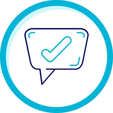 trend biçimi izole edilmiş arkaplanda kontrol listesi simgesi