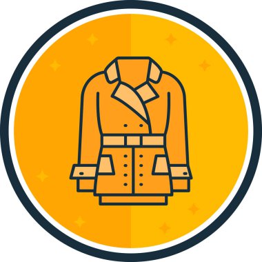 Ceketin vektör illüstrasyonu