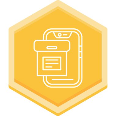 Telefon simgesi vektör illüstrasyonu