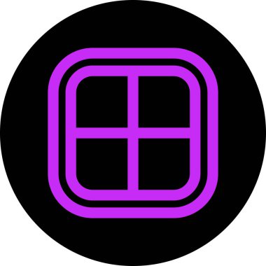 Seo simgesinin vektör illüstrasyonu