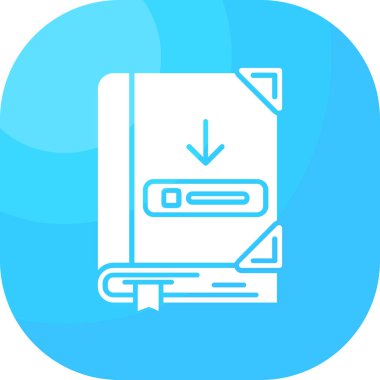 kitap simgesi, vektör illüstrasyonu