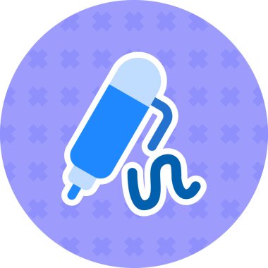 tıbbi ağ simgesi, vektör