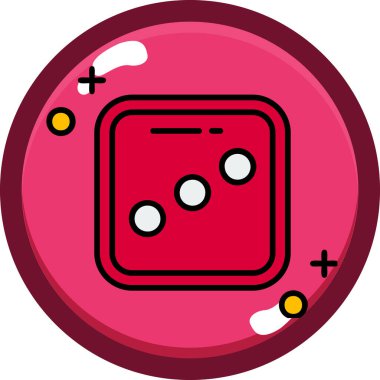 oyun simgesi vektör çizimi