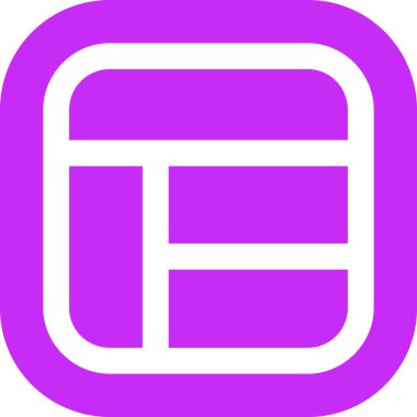 harita simgesi, vektör illüstrasyonu basit tasarım