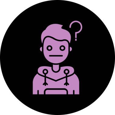 Vektör Avatar Simgesi illüstrasyonu