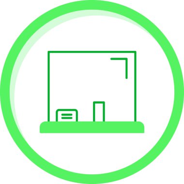 Bilgisayar. Web simgesi basit illüstrasyon