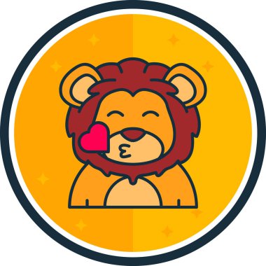 Vektör illüstrasyonu, simge ögesi arkaplanı