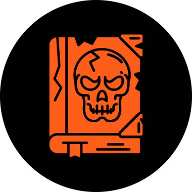 Cadılar Bayramı. Web simgesi basit illüstrasyon