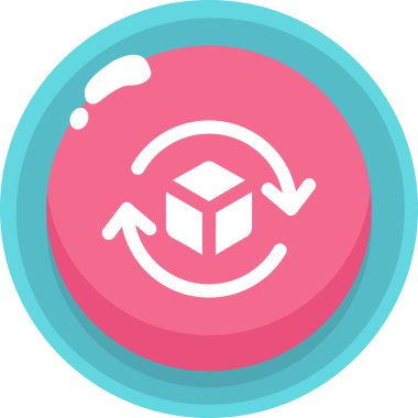 Seo simgesinin vektör illüstrasyonu