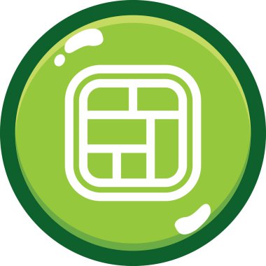 Modern b 'nin vektör illüstrasyonu eksik simgesi