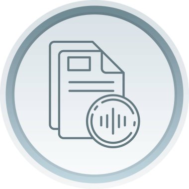 dosya biçimi simgesi, vektör illüstrasyonu