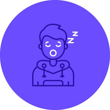 Avatar simgesi, vektör illüstrasyonu