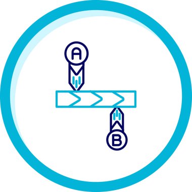 seo modern simgesinin vektör illüstrasyonu