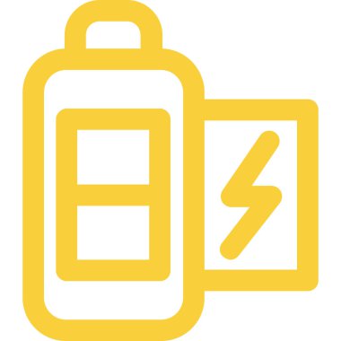 Pil. Web simgesi basit tasarım