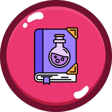 Bir kitabın vektör illüstrasyonu