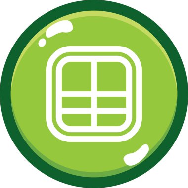 Gıda simgesinin vektör illüstrasyonu