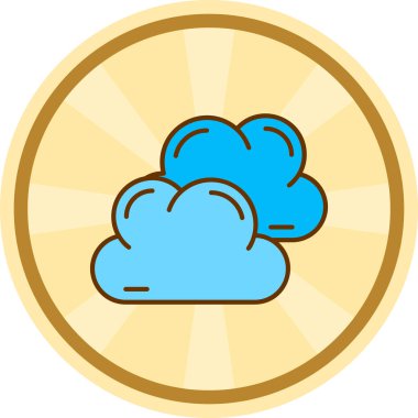 Modern simgenin vektör illüstrasyonu