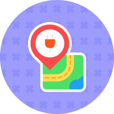 gps konum simgesi - taslak biçimi