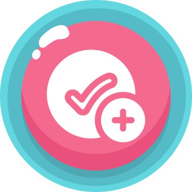 Kene düz vektör simgesi