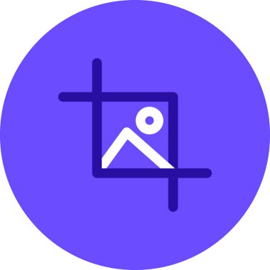 Vektör konumu simge illüstrasyonu