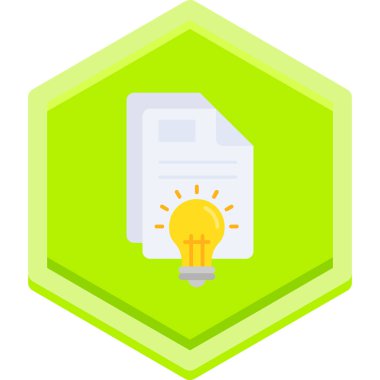 Ampul. Web simgesi basit illüstrasyon