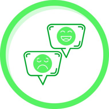 Beyaz konuşma baloncuklarının vektör çizimi