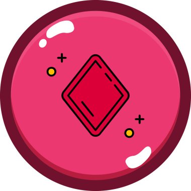 oyun topu web simgesi basit tasarım vektörü