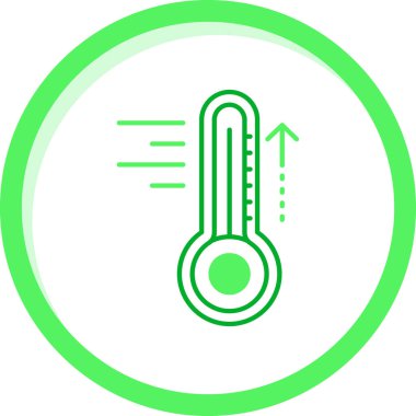 temperature modern icon, vector illustration