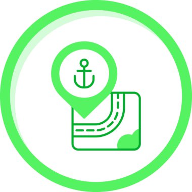 çapa simgesi vektör illüstrasyonu