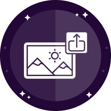 seo modern simgesinin vektör illüstrasyonu