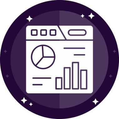 seo modern simgesinin vektör illüstrasyonu