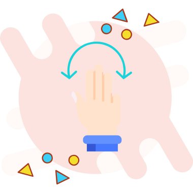 Köpüklü el yıkama ve sabun köpüğü vektör illüstrasyonu