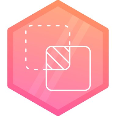 Beyaz arkaplanda çizgi bal peteği simgesi izole edildi. Bal hücrelerinin sembolü. Tatlı doğal yemek. Renkli taslak konsepti. Vektör